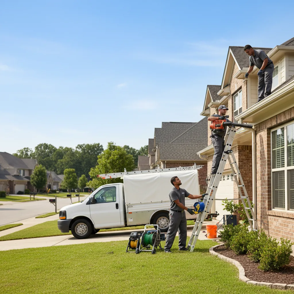 Home Gutter Service in Mineral Springs, PA near me